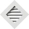 Ekena Millwork Diamond Gable Vent Functional, PVC Gable Vent w/ 1" x 4" Flat Trim Frame, 24"W x 24"H GVPDI24X2401FUN - alternate 1